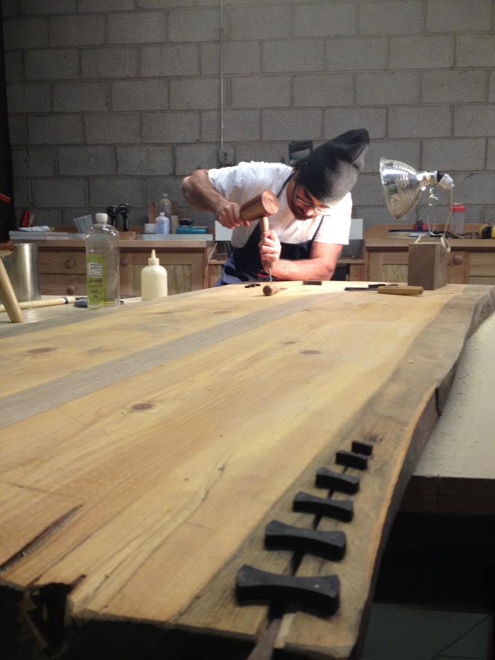 chad and table