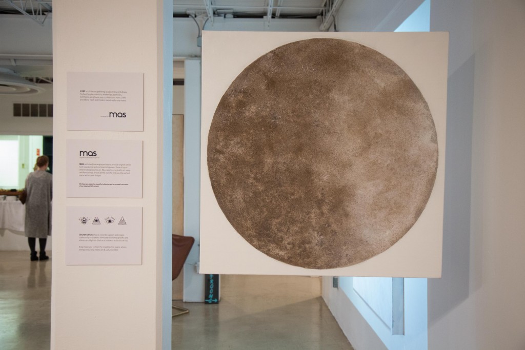 Havoc Hendrickson's depiction of the moon is tactile and brilliant. 